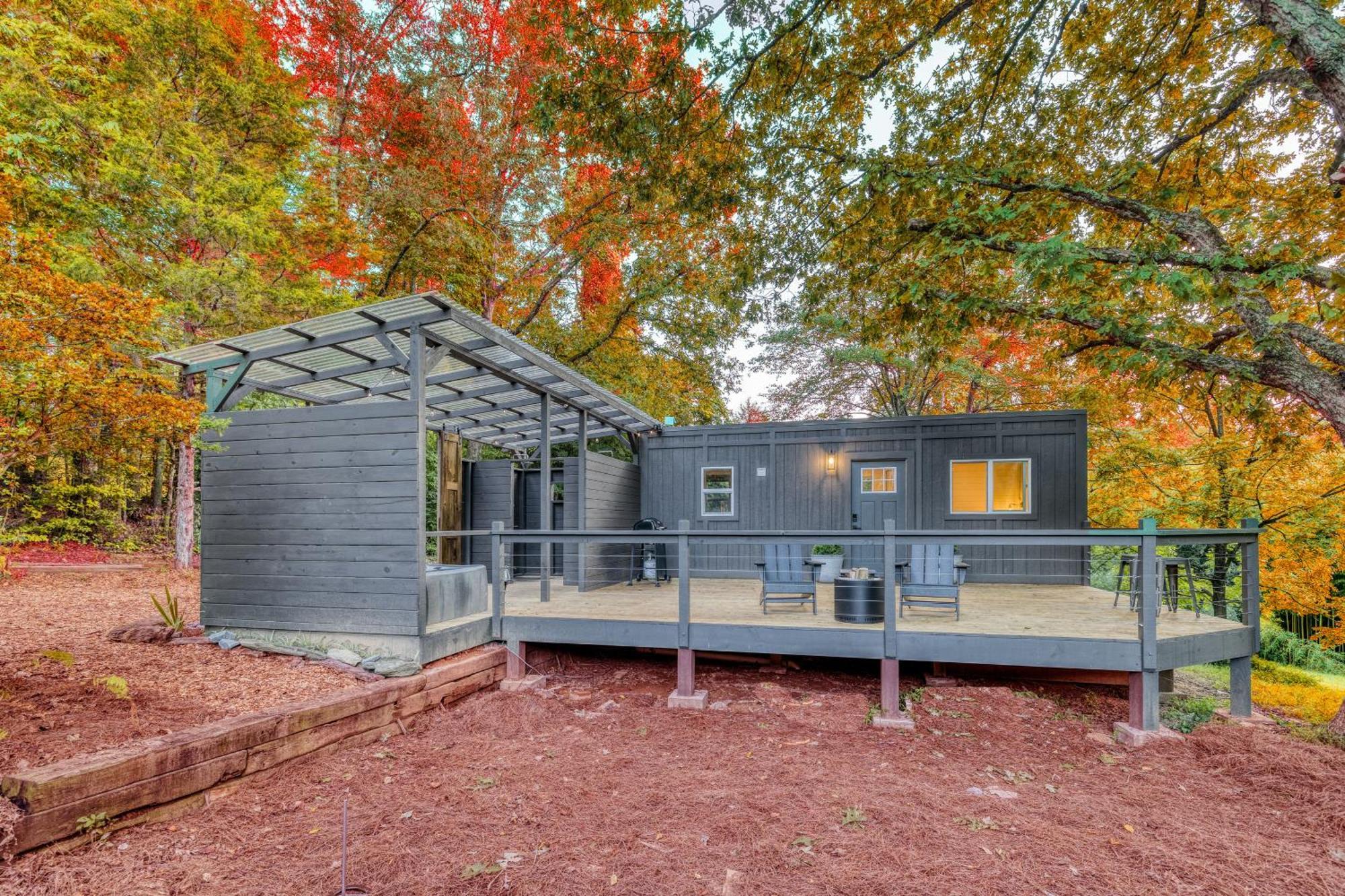 Couples Retreat: King Bed:Hot Tub:Firepit & More Blue Ridge Exteriör bild